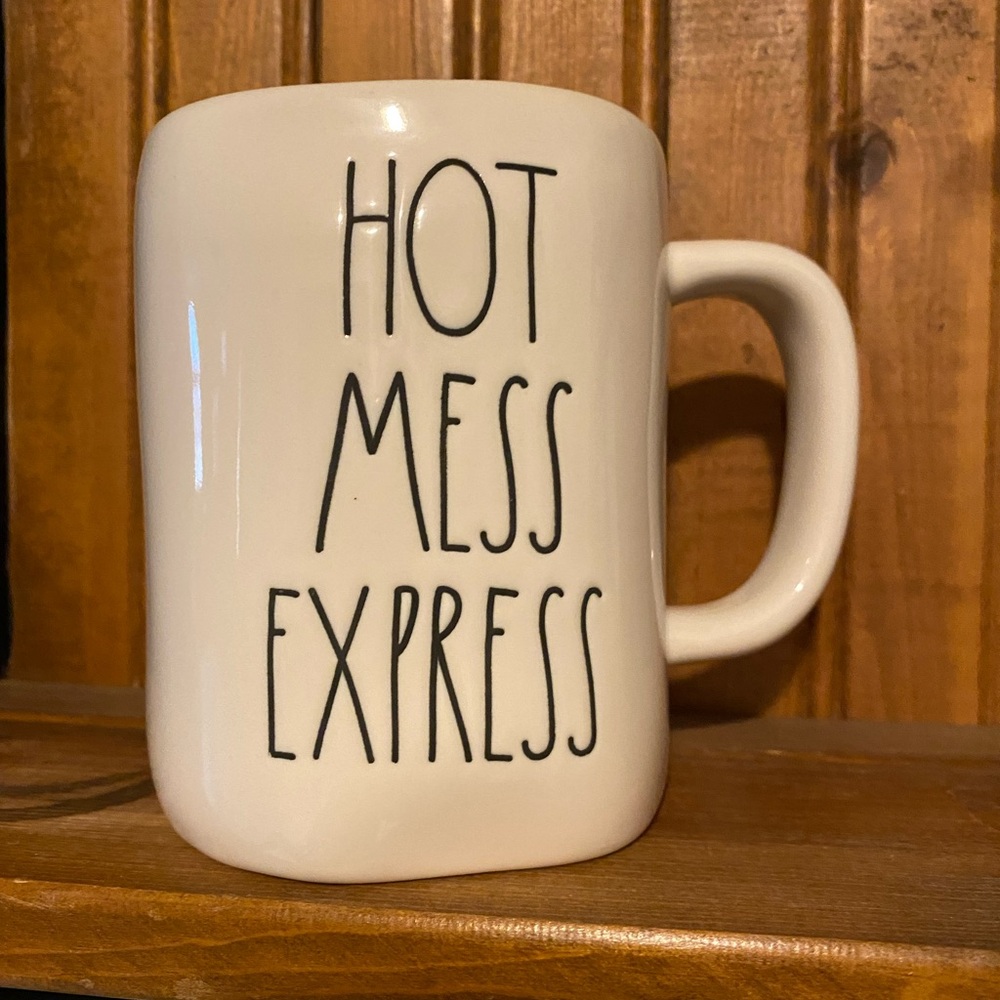 Rae Dunn Mug - Hot Mess Express - Coffee Tea Hug
